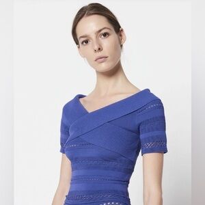 NWOT Sandro Paris Off The Shoulder Top Size Medium